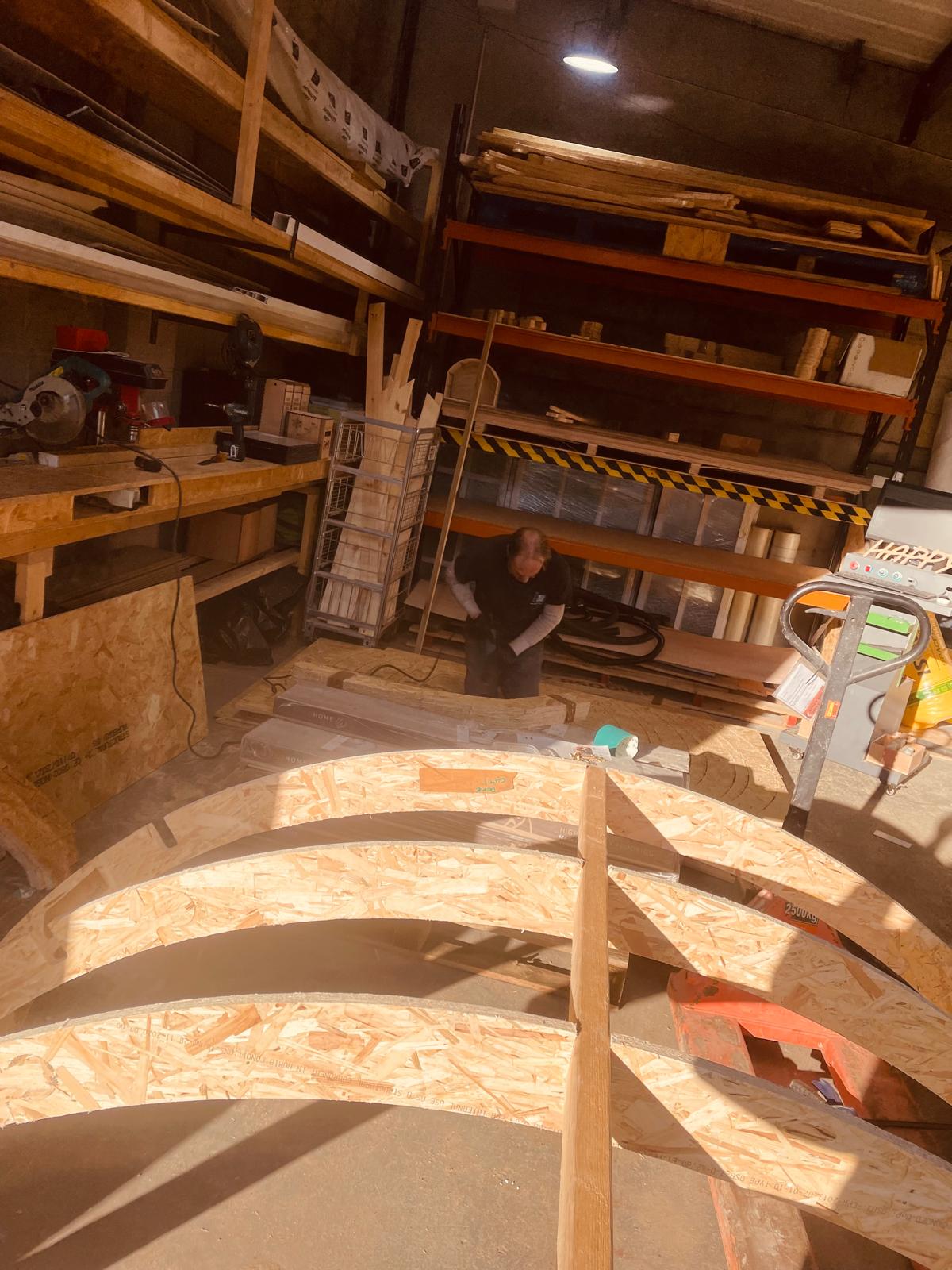 Pods2U timber workshop